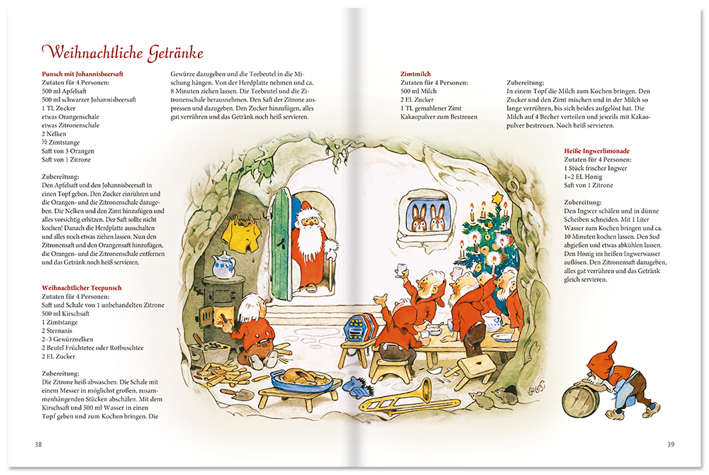 Das große Fritz Baumgarten Weihnachtsbaum Ganze Familie Leseprobe S38–39 Titania Verlag Onlineshop